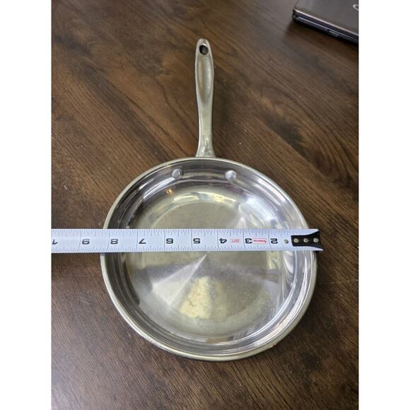 Wolfgang Puck 8" Omelet Pan 18-10 Stainless Steel Skillet 0411 - Picture 6 of 14